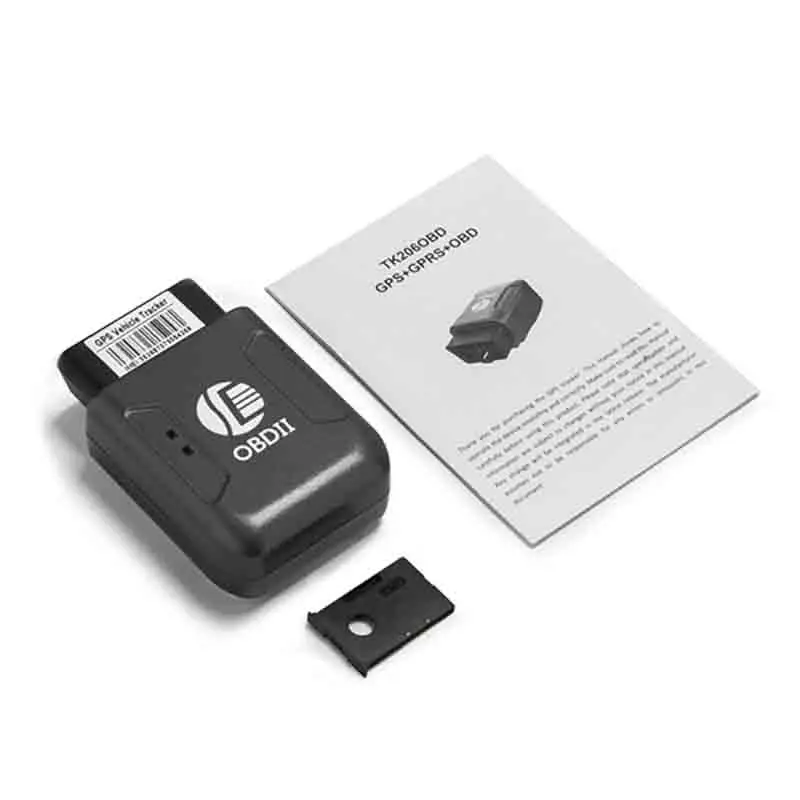 GSM GPRS мини Автомобильный трекер с отслеживанием OBD II 2017 Новый GPS 306A TK206 2 в реальном