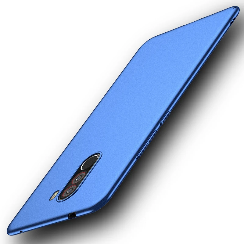 Cover Xiaomi Redmi Pocophone F1 Case Luxury Frosted Skin Xiomi PC Ultra thin Cases 6.18&quot |