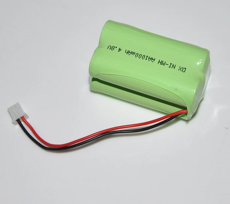 1PCS 4.8V 1000mah AA rechargeable battery pack 2A ni mh