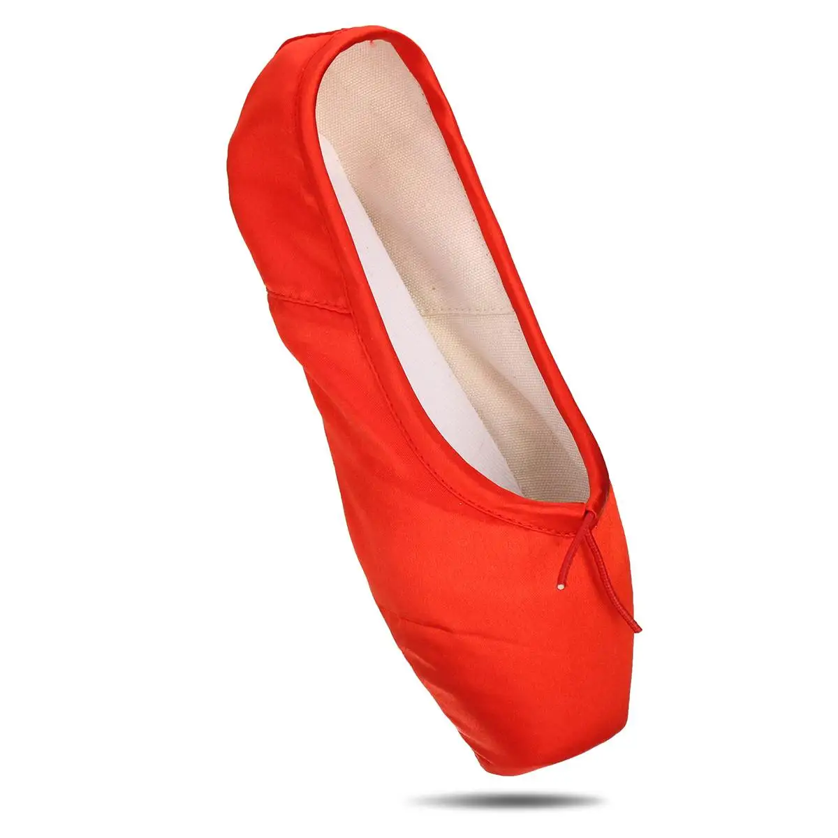 Профессиональная танцевальная обувь для женщин и девочек; атласная обувь с острым носком для балета; Танцевальная обувь для детей и взрослых; женские балетки с лентами
