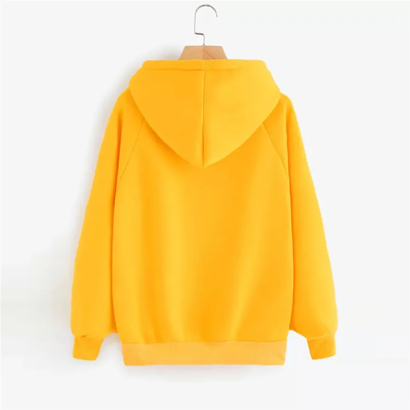 2018 Autumn Women Hoodie Casual Long Sleeve Hooded Pullover Sweatshirts Hooded Female Jumper Women Sportswear #F#40SP212