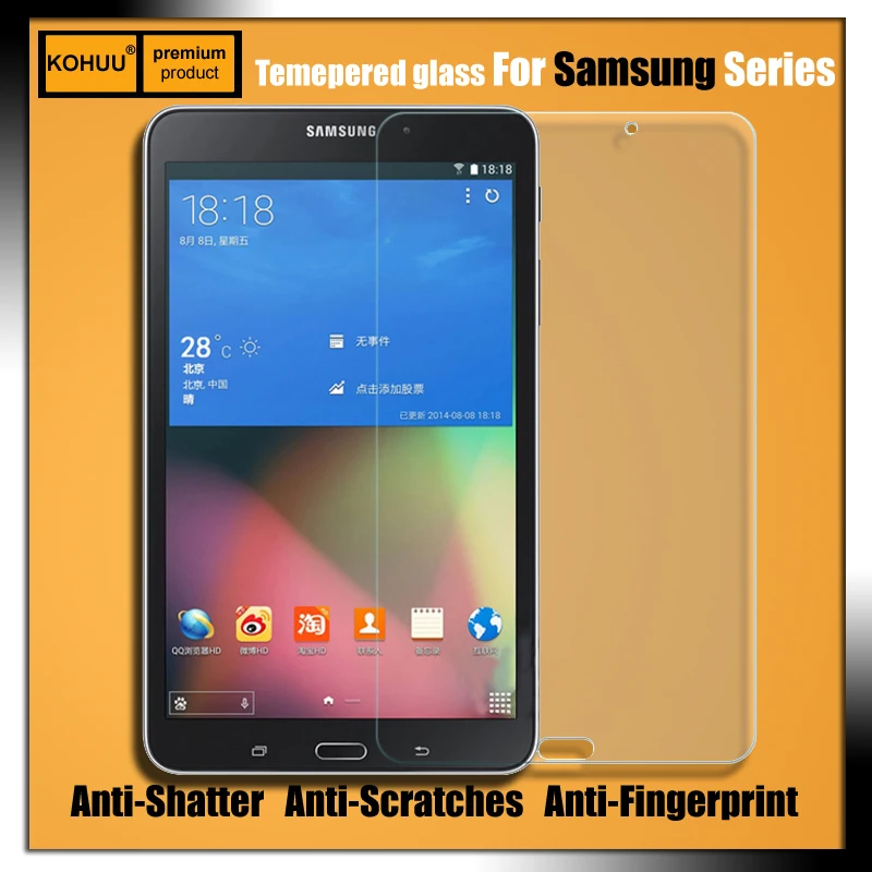 

Premium Explosion-Proof 2.5D 9H Tempered Glass HD Film Screen Protector for Samsung GALAXY Tab 4 8.0 T330 T331 T335