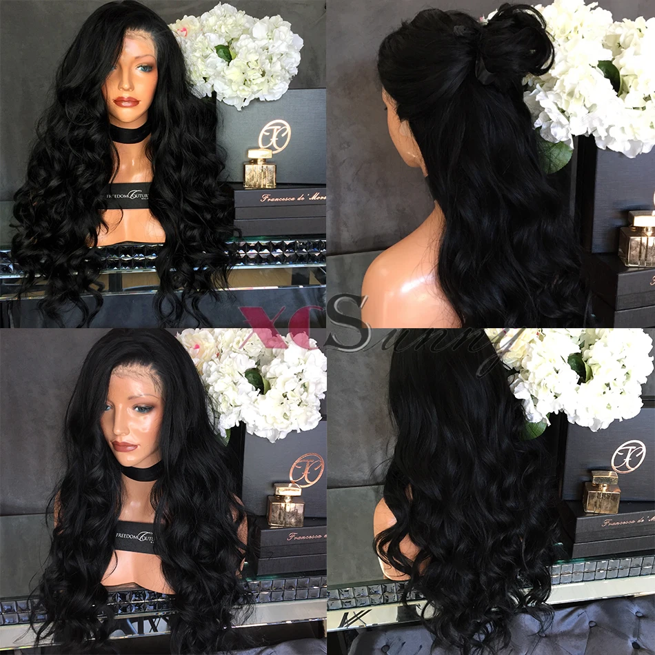 

Long Body Wave 200% 7a Peruvian Wigs Human Hair Wet And Wavy Full Lace Wigs Peruvian Lace Front Wigs High Density Full Lace Wig