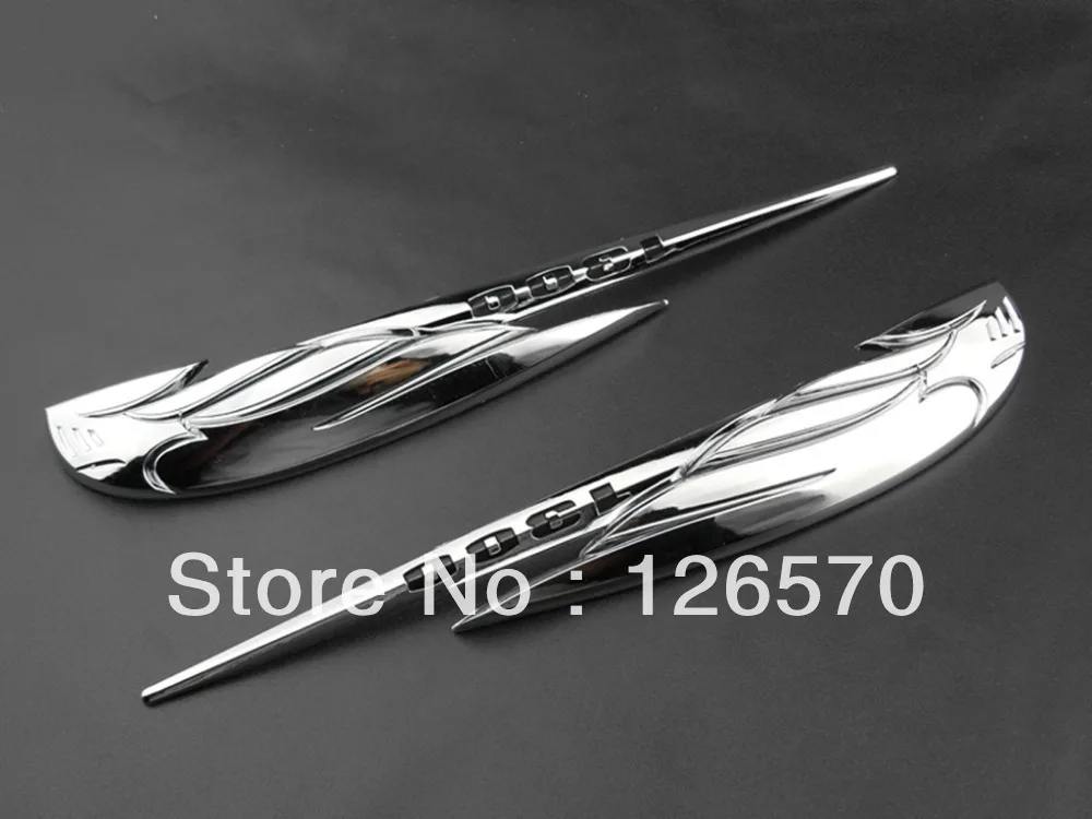 

Chrome 3D Motorcycle Sticker Gas Tank Pad Emblem Badge Decal for Honda VTX 1300 VTX1300 1300S 1300C 1300 Retro Pegatinas Moto