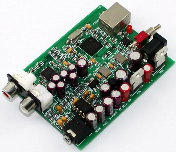 

XMOS U8+AK4490 USB decoder board