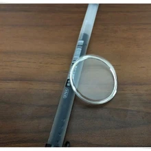 68 шт толщиной 1,0 мм купольное круглое пластиковое стекло с желтым/PNP Натяжное кольцо для ремонта часов