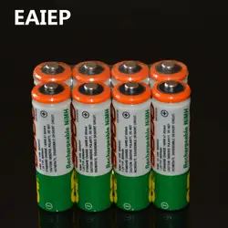 EAIEP 8 шт./лот/партия оптовая продажа AA 1,2 V 1000 mAh Ni-MH перезаряжаемые батареи игрушки