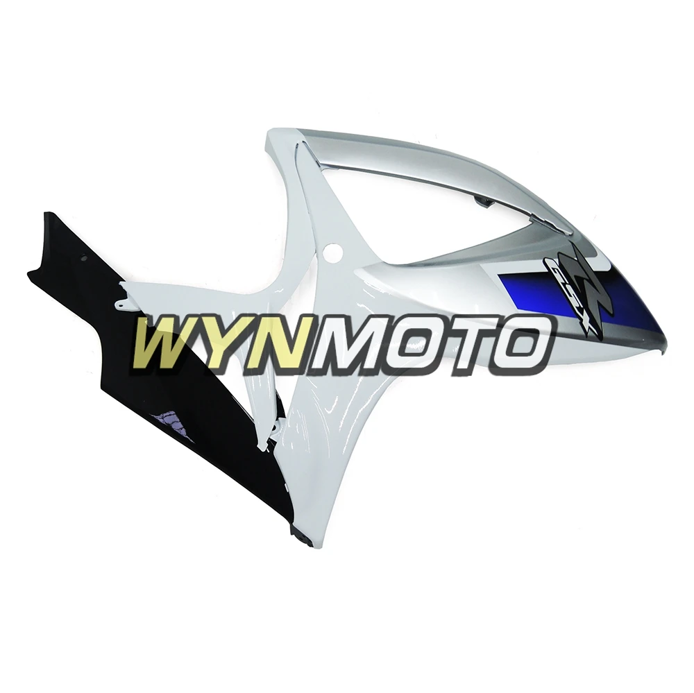 Полная abs инъекций Обтекатели для Suzuki GSXR600-750 K6 2006 2007 Мотоцикл Белый Silver зализа Наборы Средства ухода за кожей работы Средства ухода за кожей кадры
