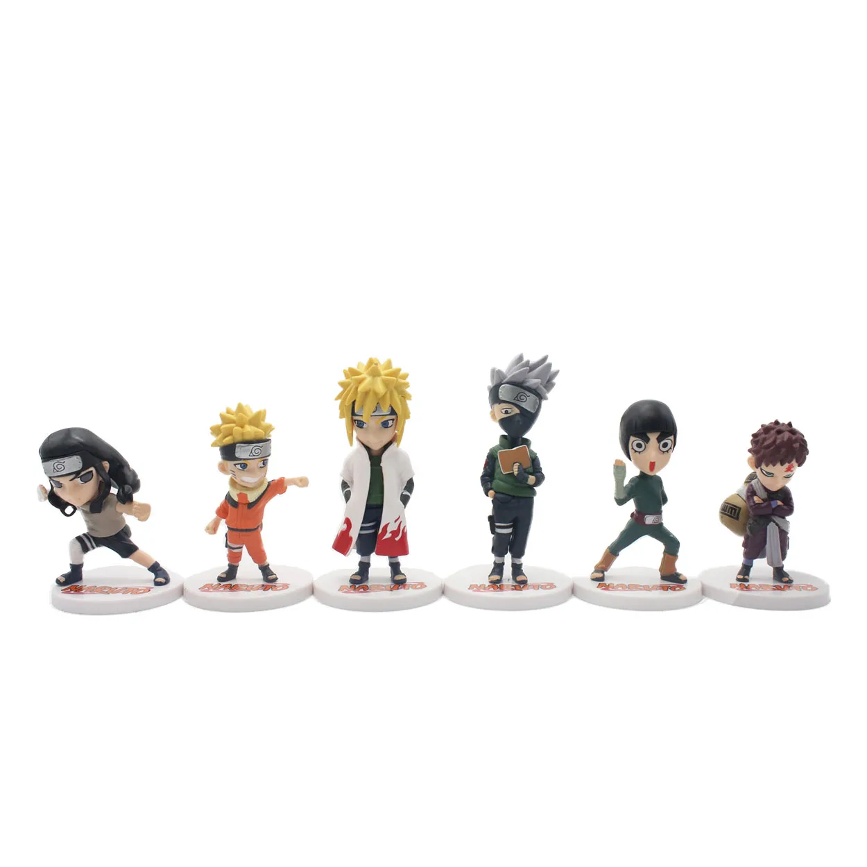 

Chanycore 12CM BIG 6Pcs/Set Ver Naruto Figure Set Sasuke Uchiha Hatake Kakashi Madara Figurine PVC Toy Action Figure Toys