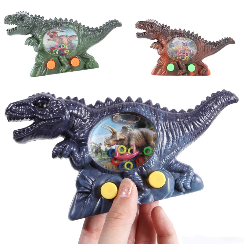 

1 Piece Creative Dinosaur Cartoon Water Machine Novel Classic Children's Toys Lasso Boys Games Decompression Finger Toys