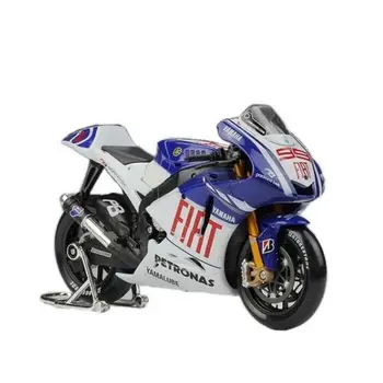 

Maisto 1:10 2009 Yamaha Fiat YZR-M1 JORGE LORENZO Motorcycle Bike Model #99 NEW IN BOX