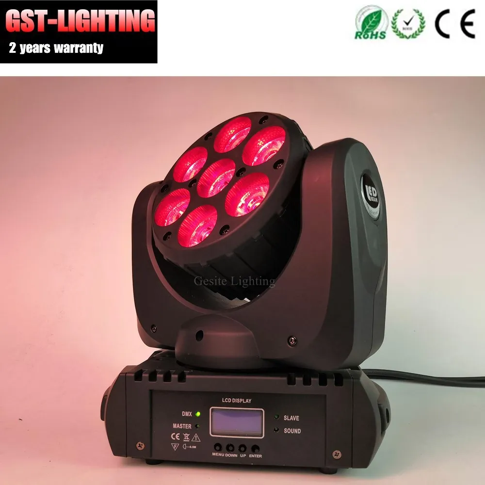 Cabeça em Movimento Luz do Estágio 4 Pçs e lote Profissional Rgbw 4in1 e mini Luz da 7 Pcs 12 w 21 4 pçs lote Profissional Luz Do Estágio