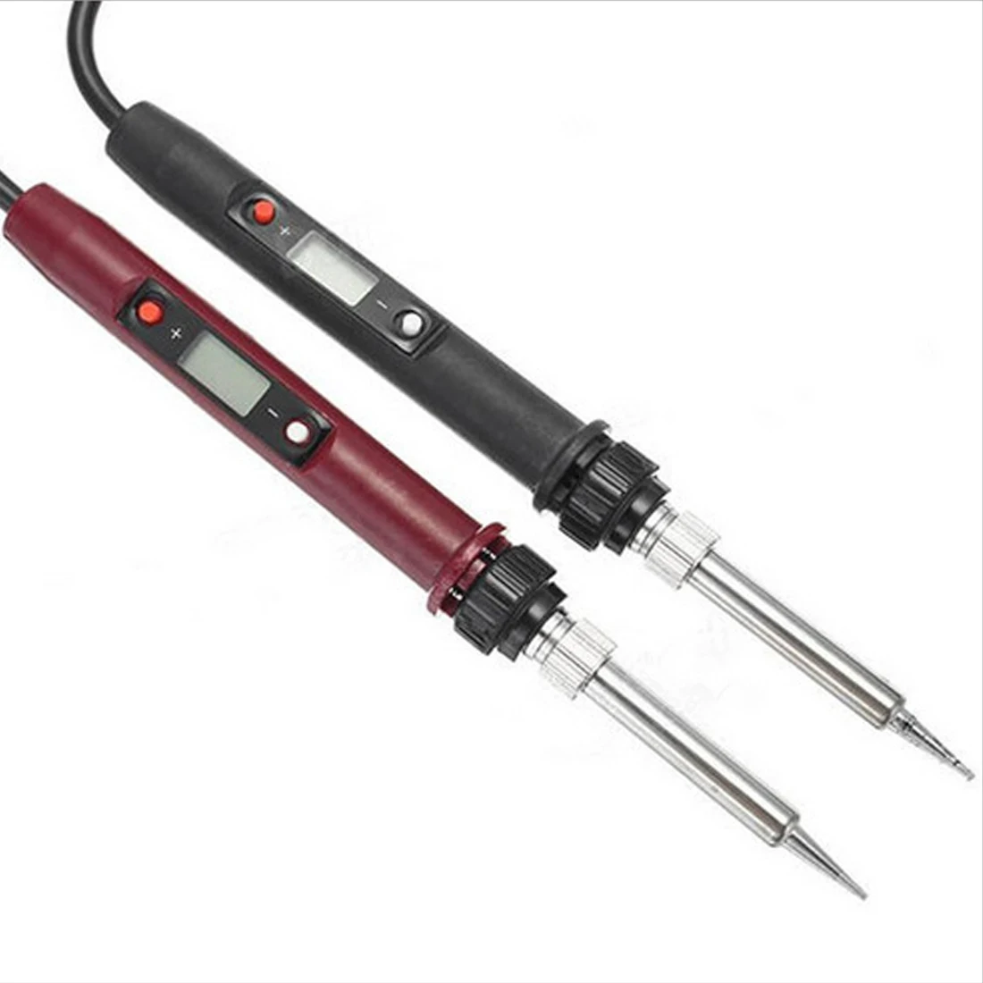 

AC220V Adjustable Temperature Electric Soldering Iron 220V 80W LCD Digital Display Welding Iron Tips Repair Tools Kit