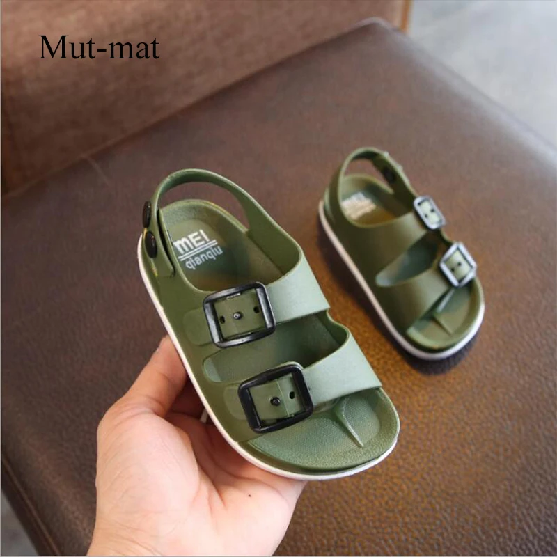 

2019 Summer boys shoes England 1-4 years old baby children's sandals children's non-slip beach shoes