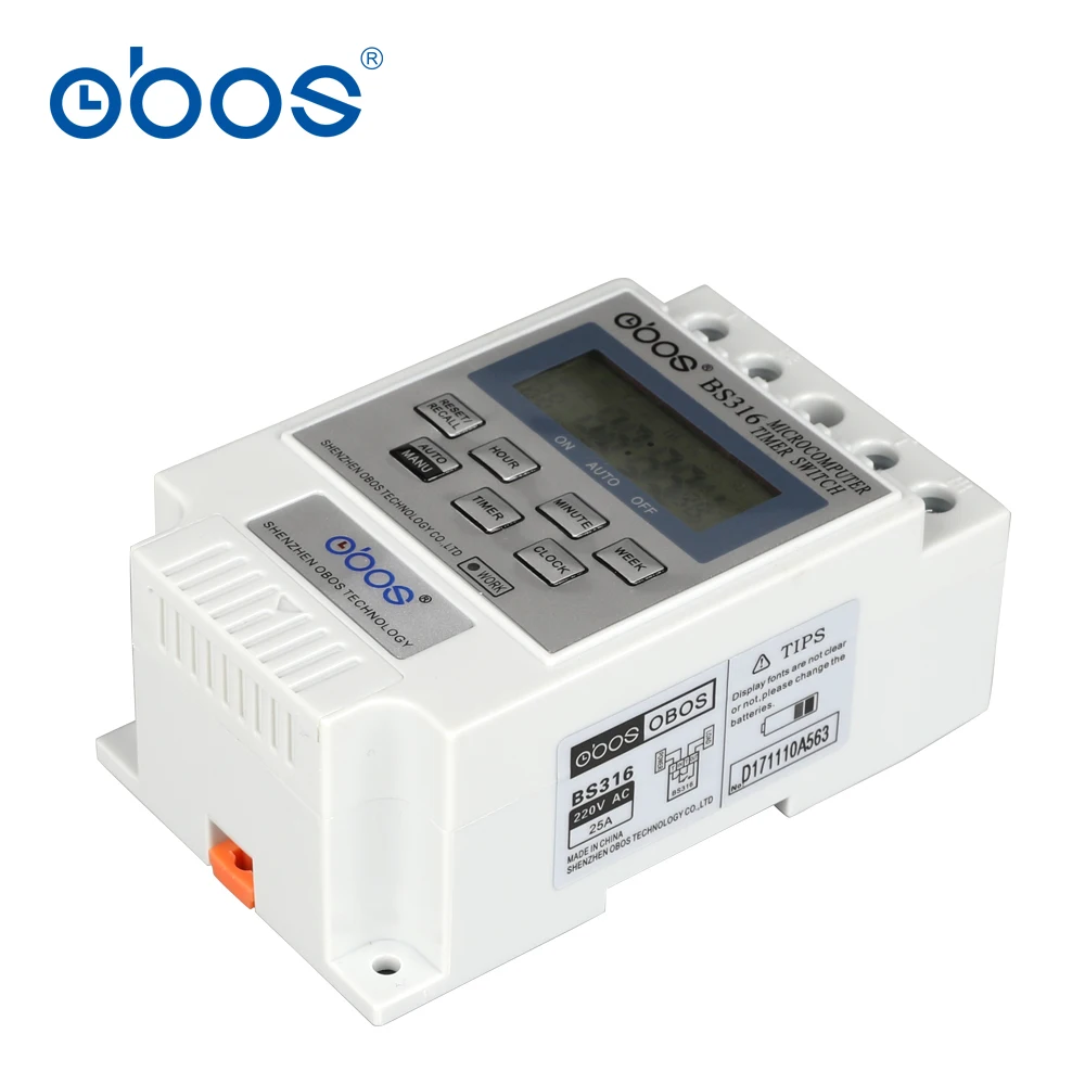 

beautiful good quality good price 220V timer switch relay 24 hours timer switch with 10 times on/off time set range 1min-168H