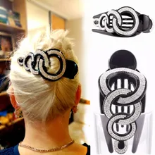 1 шт., модные хрустальные стразы, заколки для волос, аксессуары для укладки волос, модные металлические жемчужные заколки для волос, заколки с кристаллами