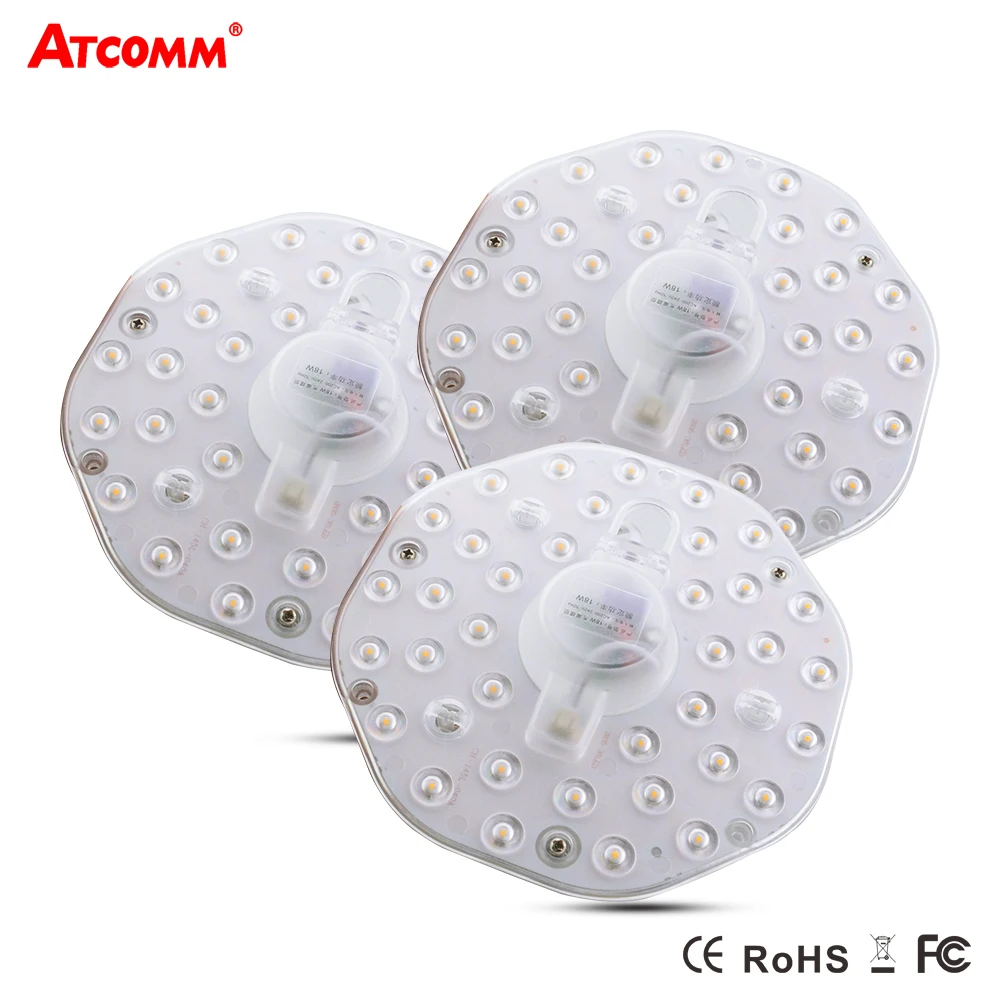 

LED Modern Ceiling Light 220V 12W 18W 24W LED Lamp Downlight LED Diode Source Replacement High Lumen No Flicker Ceiling Lamp