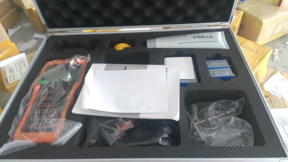Flow Meter TUF-2000H-TM-1+TS-2 Ultrasonic TS-2 DN15-DN100 TM-1 DN50-DN700 Without Package Case