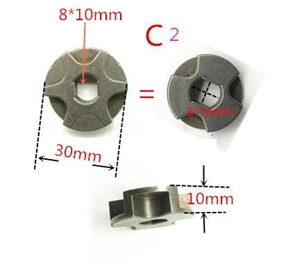 Шестерни звездочки 221526-1 для MAKITA UC4041A UC3041A UC3541A UC4020A UC3520A UC250D UC250 UC3020A UC3020A - Цвет: C2 1 PCS