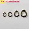 2022NEW for pear solid ring 304 stainless steel material strong test 100pcs/lot ► Photo 2/6