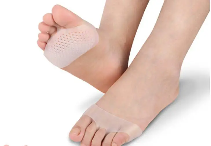 2 пары силиконовых мягких подушечек, обувь на высоком каблуке, Нескользящие, защищают от боли, забота о ногах, невидимые гелевые стельки на полярда