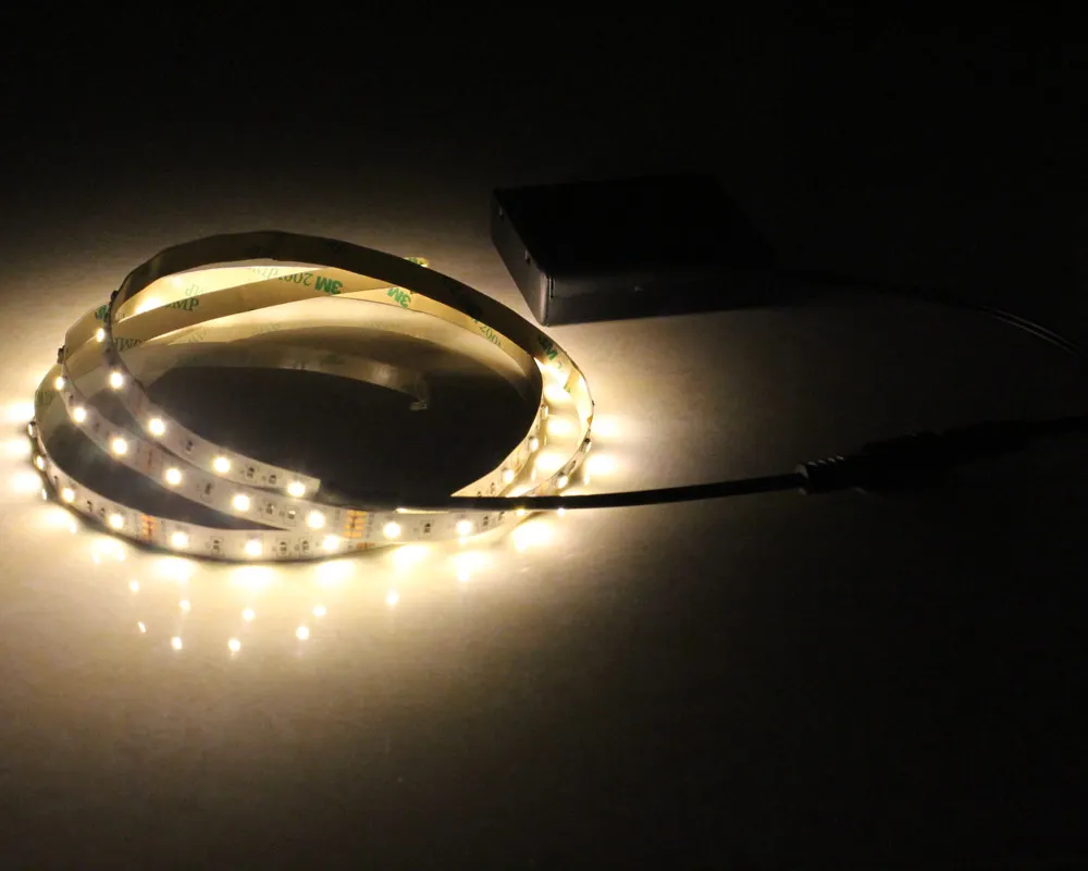 warm white led strip light battery operated (1)