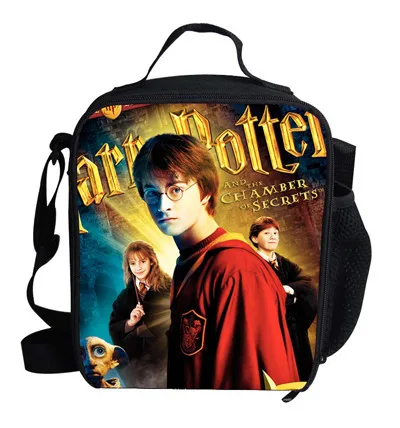 Лидер продаж рождественские подарки для детей Обед сумка для школы Гарри Поттер обед мешок Термальность охладитель для детей утепленная сумка для пикника
