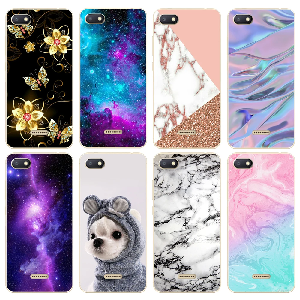 

Xiaomi Redmi 6A Silicone Case Fashion Patterned TPU Case for Redmi6A Soft TPU Back Cover Phone Cases for Xiaomi Redmi 6A 5.45"