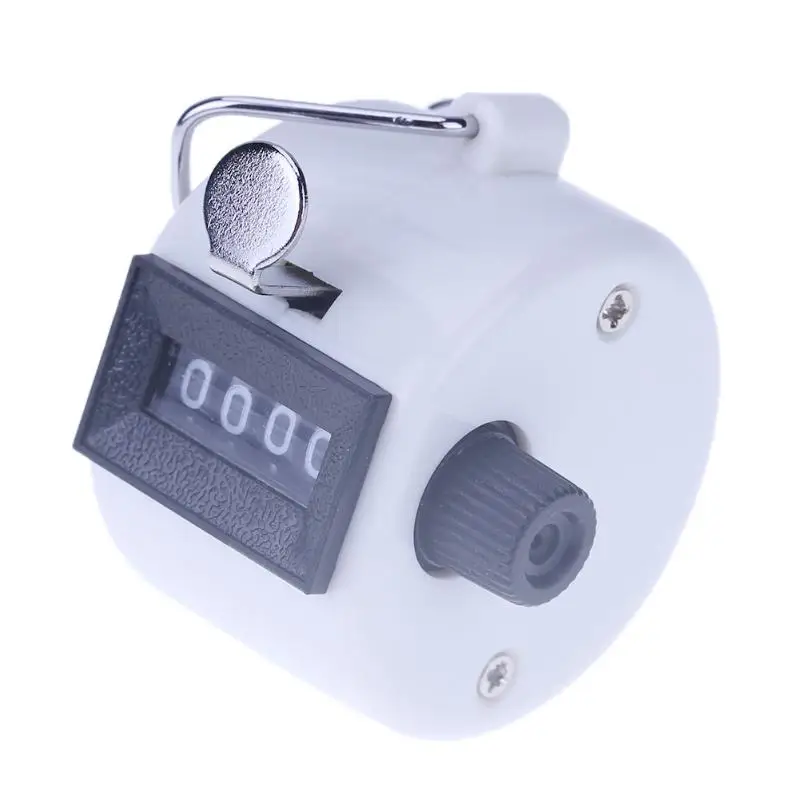 Blue 4 Digit Hand Tally Counter Clicker for Sports and Hobbies