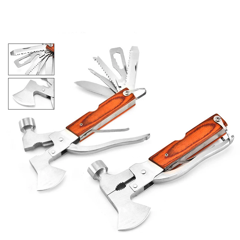 

Multi-Function Outdoor Emergency Safety Hammer duo gong neng qian Axe Car po chuang qi duo yong fu Mace multifunctional mini
