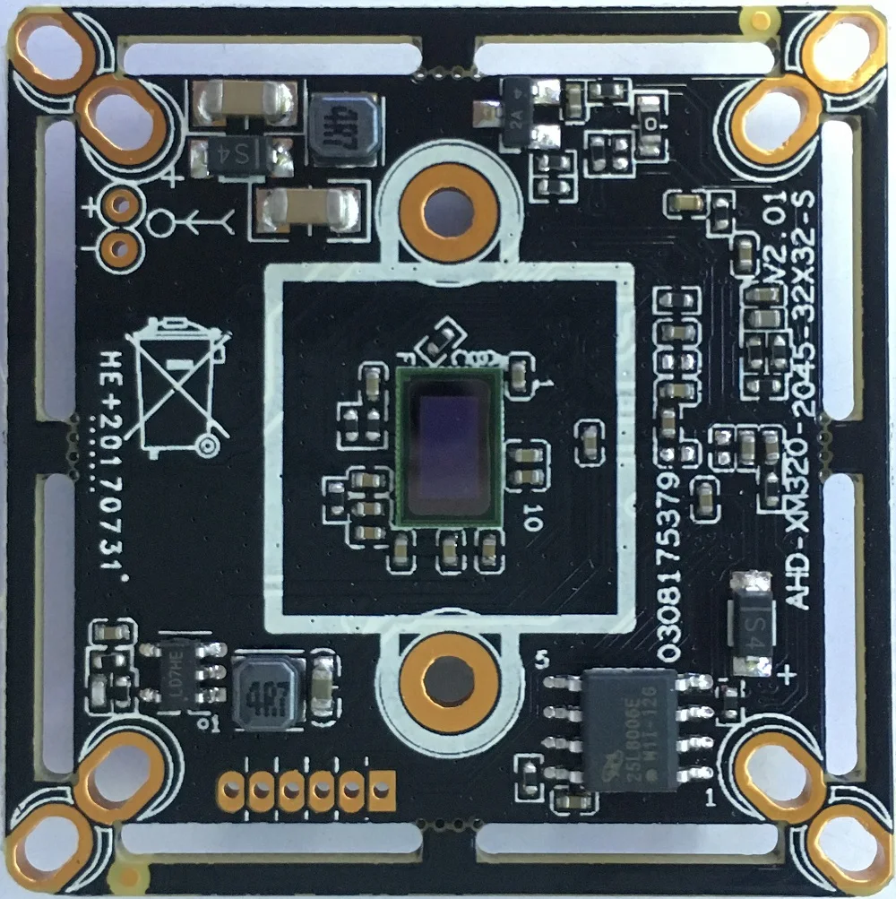 

Diske 2.0MP AHD Camera Board CCTV Camera Module 1/3'' image Sensor 0023P+XM320 HD AHD Camera Board