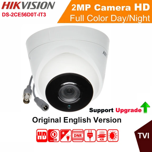 Hikvision ds-2ce56d0t-it3 HD 1080 P Exir купол Камера аналоговый Выход 2mp IP66 День/Ночь CCTV Камеры