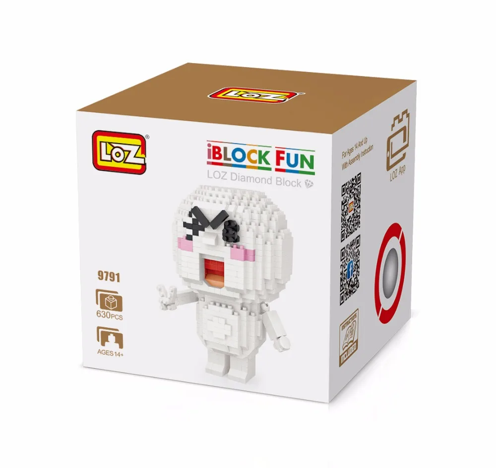 LOZ Diamant Blocs Artoon аниме Caractere фигурку Intellectuelle Jouets pour Enfants En Plastique Assemblee Micro|jouets enfants|jouet