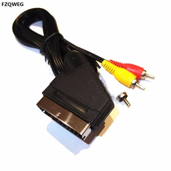 

Free Shing High Quality Cable For snes av scart cable Nintendo Entertainment System for NES AV SCART Lead - Composite TV Cable