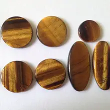 10 компл. Прямые продажи Сакс тигровый глаз кнопка застежка западные инструменты натуральные желтые колготки каменная кнопка застежка