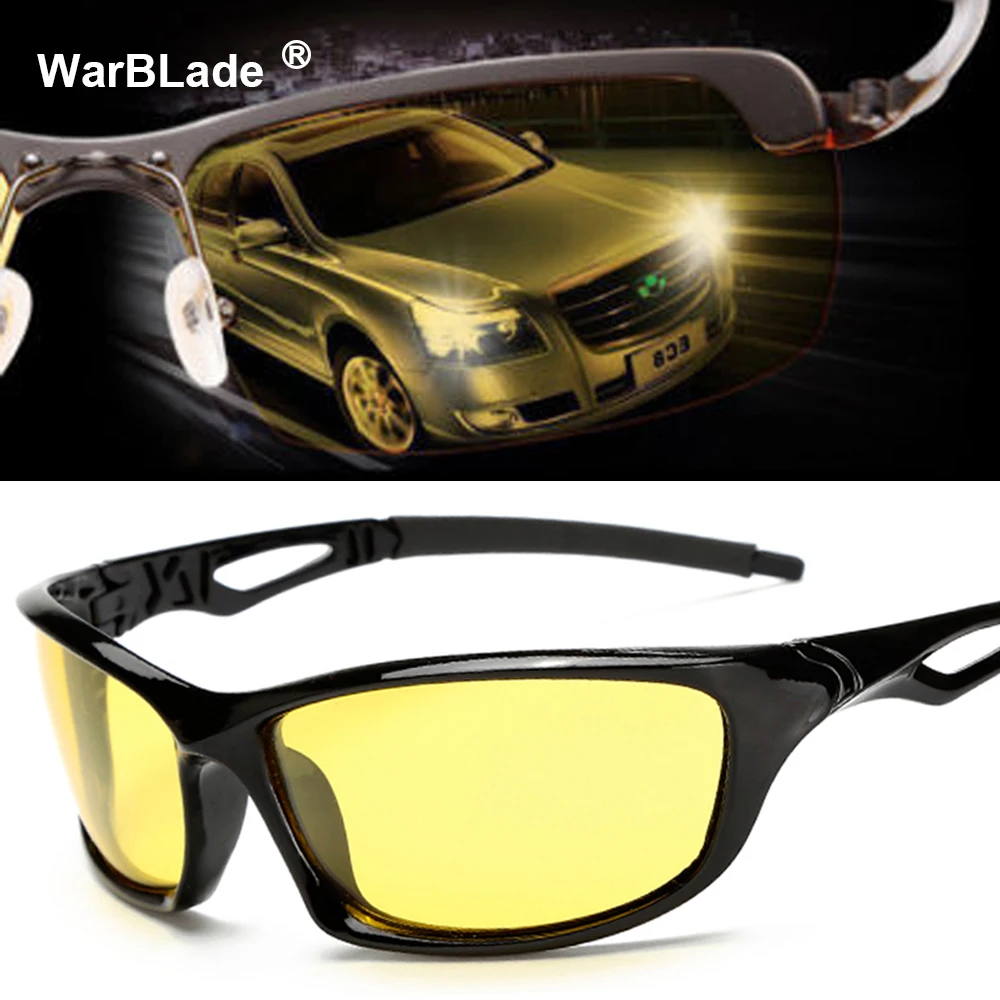 Night Vision Glasses For Headlight Polarized Driving Sunglasses Yellow