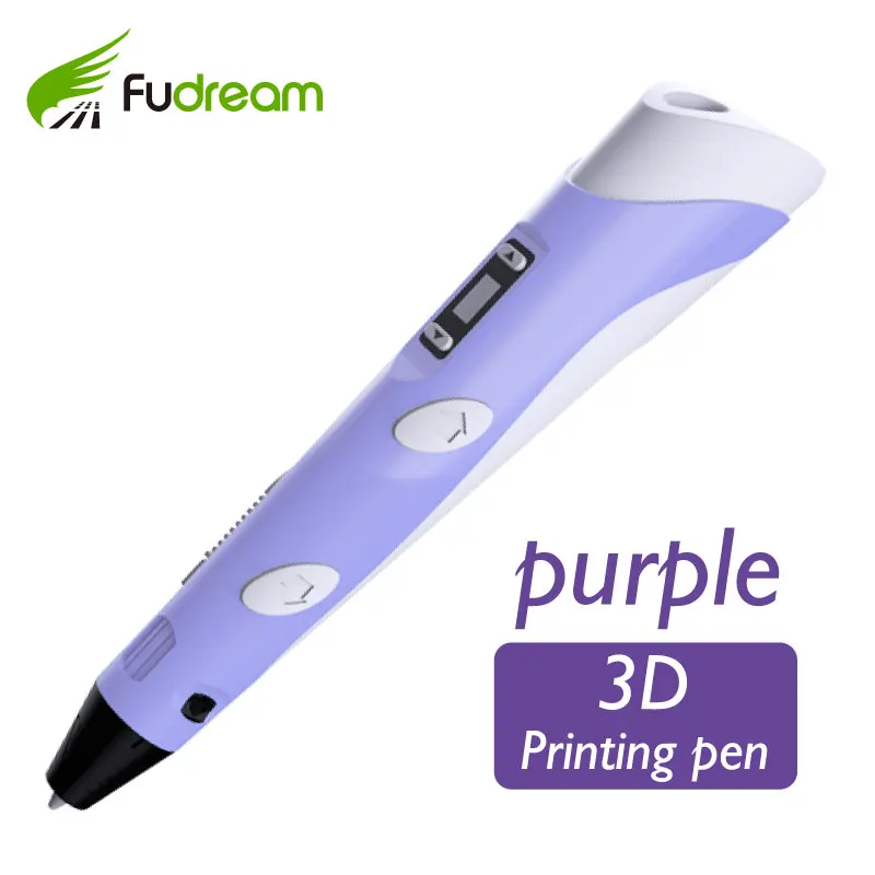 Fudream 1 75 мм PLA/ABS DIY умная 3D Ручка для рисования с принтом мощной PLA EU/US/AU/UK вилкой и
