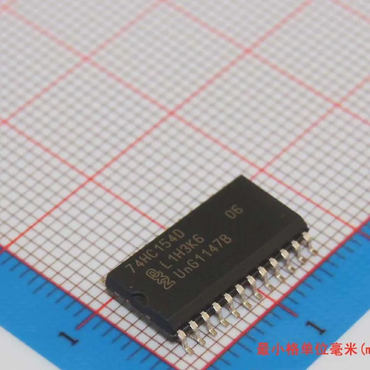 Free shipping 10pcs 74HC154 SMD logic ics 74HC154Dlogic gates icic