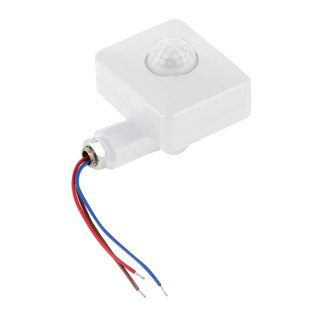 

85-265V Switch ABS Home PIR Infrared Prtical Automatic 160 Degrees Motion Sensor Detector Durable Security Outdoor Mini