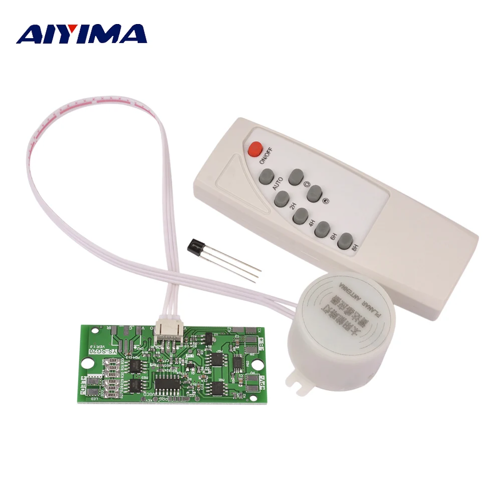 

AIYIMA 25W Light Control Solar Controller For Lamps Lithium Battery 1-3 String Time-controlled Radar Induction Solar Controller