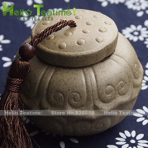 [HT!]250ML chinese coarse porcelain tea jars,kitchen accessories food