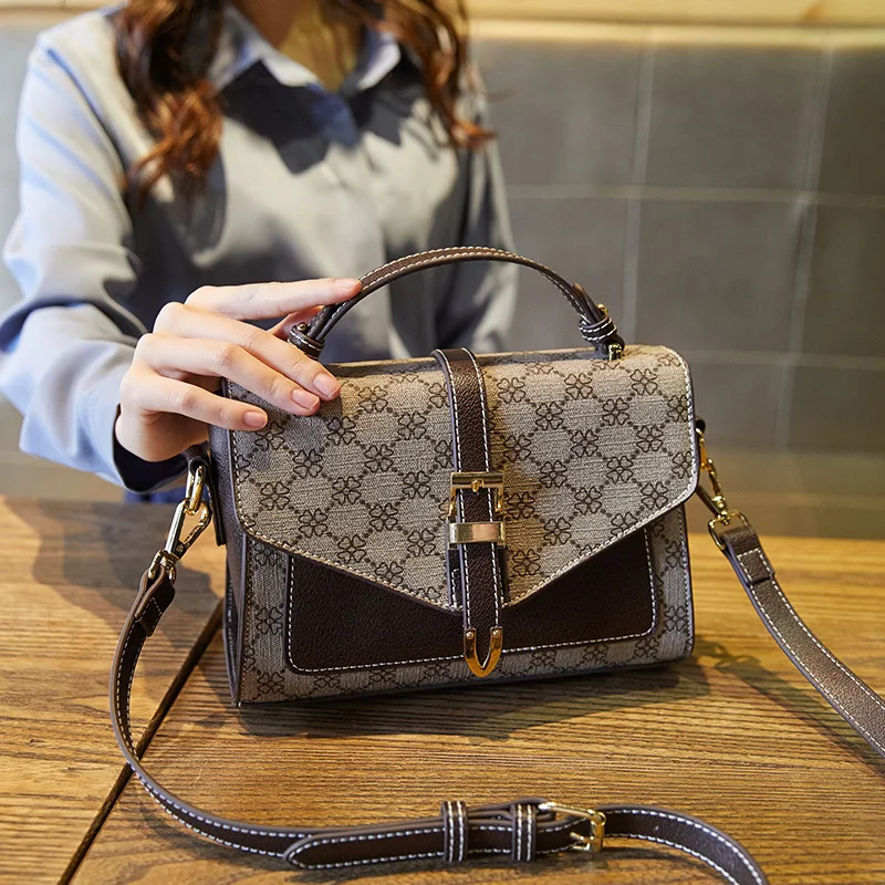 أزياء حقائب اليد الشرابة بو الجلود حقيبة اليد أعلى-مقبض التطريز Crossbody حقيبة حقيبة كتف سيدة بسيطة نمط حقائب اليد