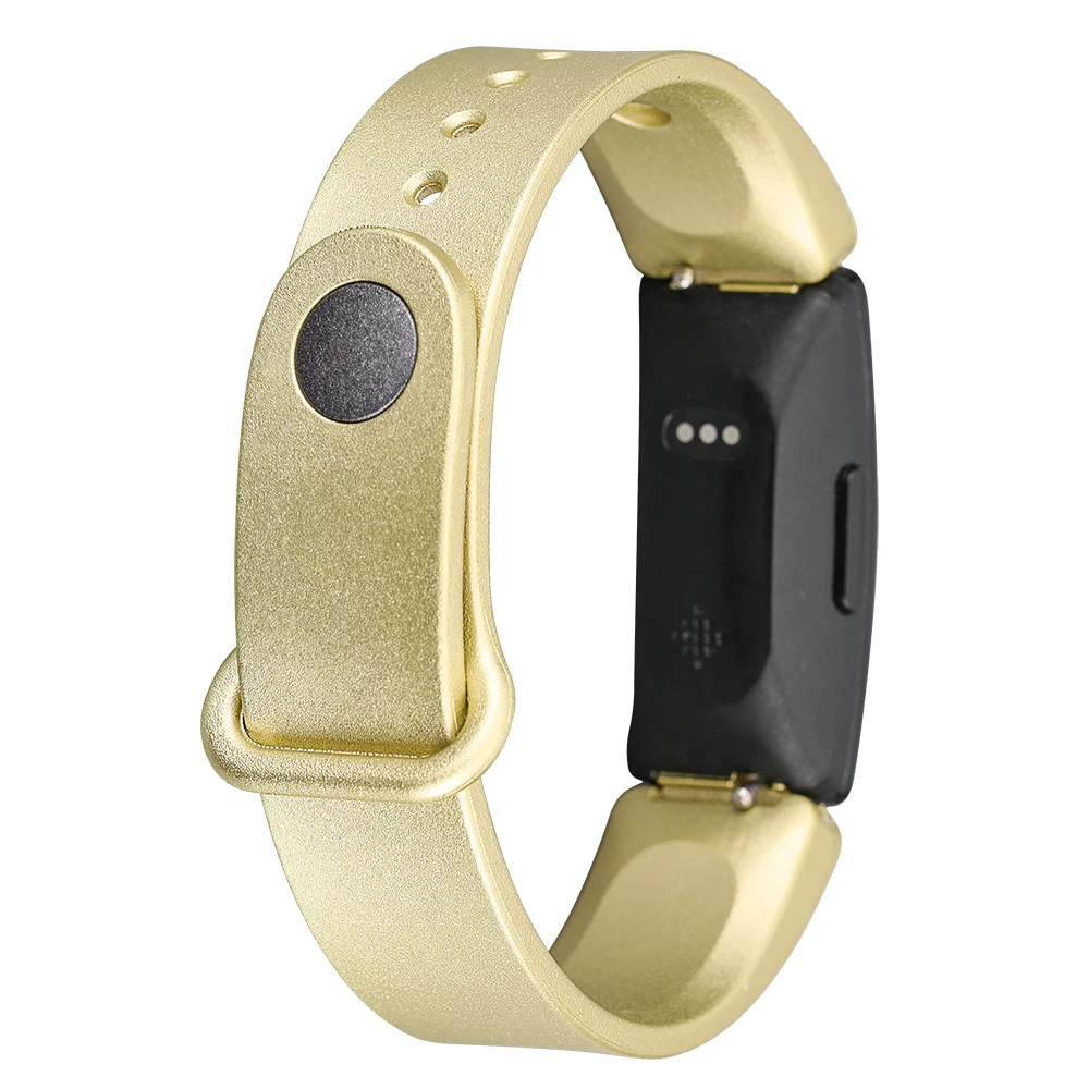 Baaletc ремешок для Fitbit Inspire HR розовое золото Мягкий ТПУ Смарт-часы Браслет для Fitbit Inspire/Inspire HR ремешок на запястье