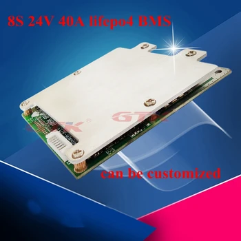 

8S 24V 40A Balance common same port lifepo4 BMS LiFe battery pack bms for electric motocycle bike lithium battery pack