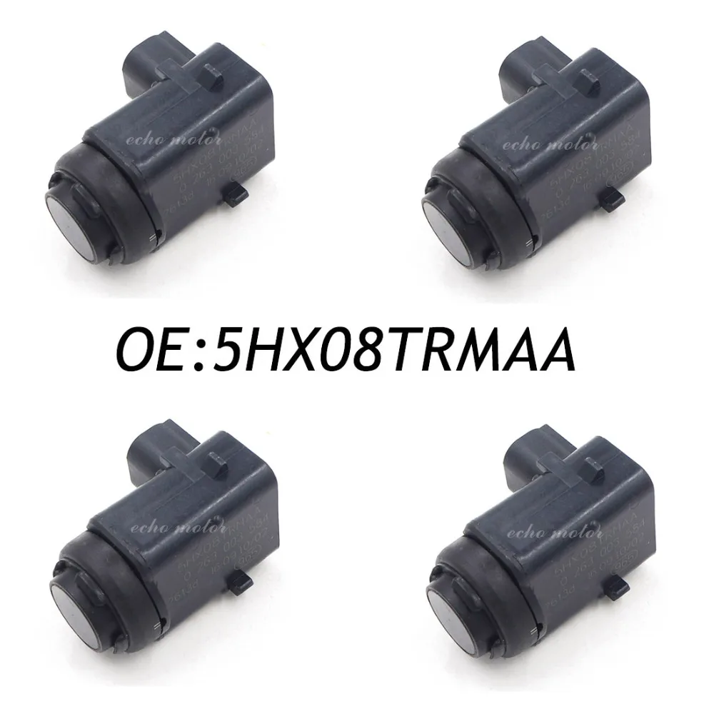 

4PCS Front PDC Ultrasonic Parking Sensor For Jeep Grand Cherokee 5HX08TRMAA 3 Pins