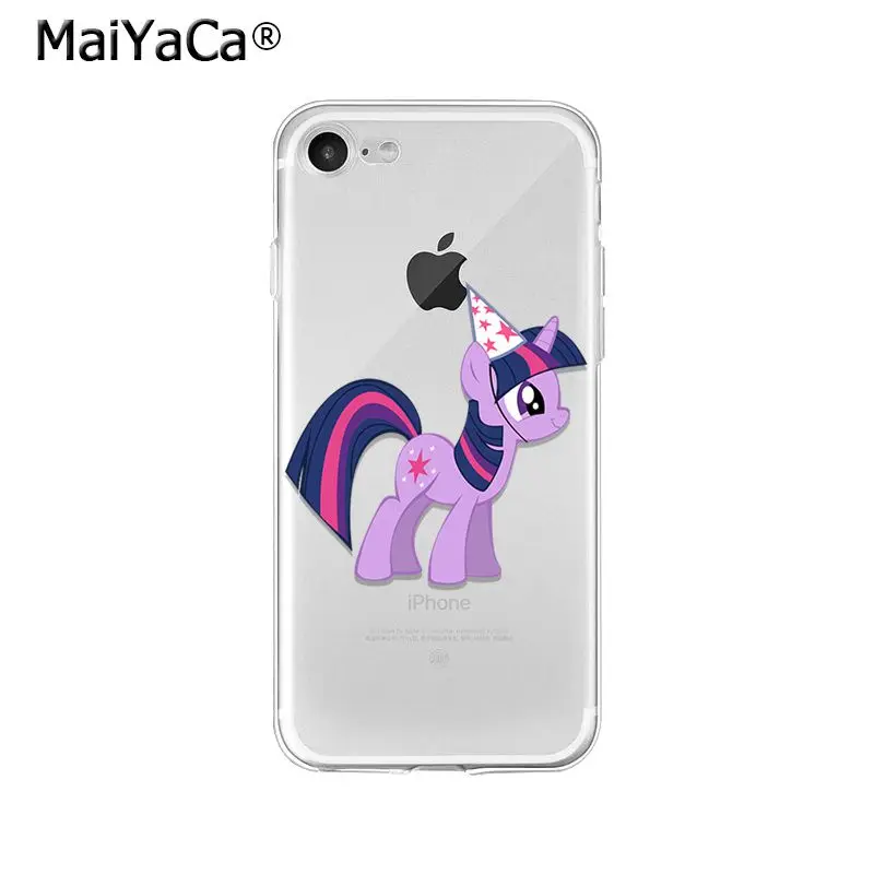 MaiYaCa My Little Pony ТПУ Мягкие аксессуары для телефонов чехол для телефона для Apple iPhone 8 7 6 6S Plus X XS MAX 5 5S SE XR мобильные телефоны