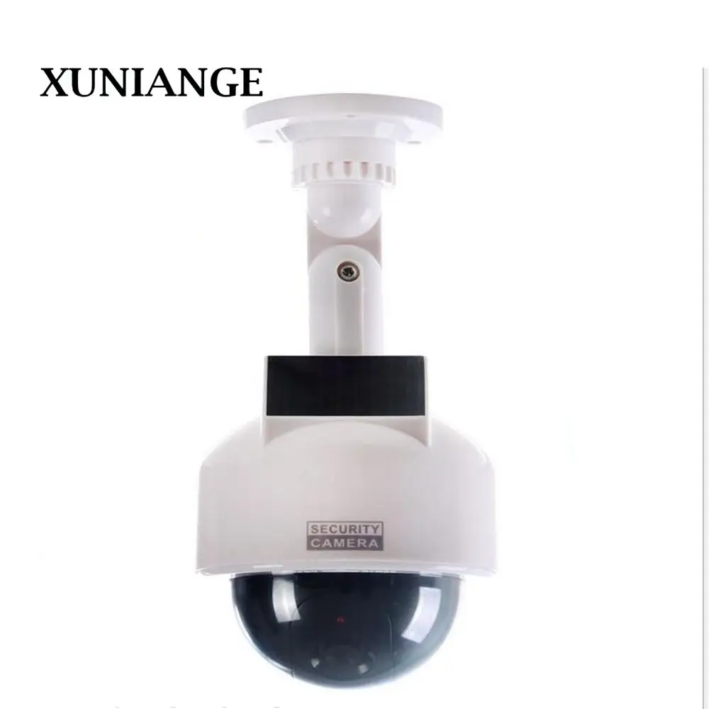 

XUNIANGE Simulation Camera Virtual Camera Bullet Analog CCTV Fake Security Camera Flashing Red LED Indoor Outdoor Free Shippin