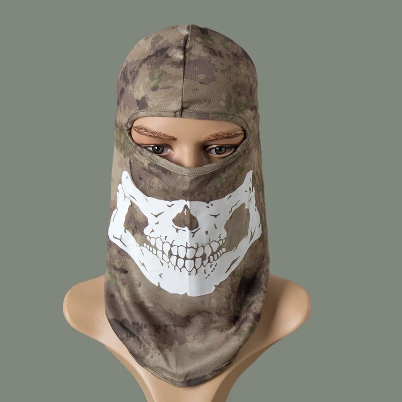  Multicam Balaclava Realtree Camouflage Tactical Paintball Wargame Military Airsoft Army Helmet Line