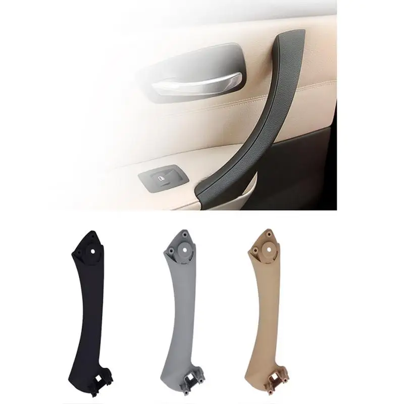 Inner Door Handle Car Right Left Side Inner Door Panel Handle Pull Trim Cover For Bmw E90 E91 3