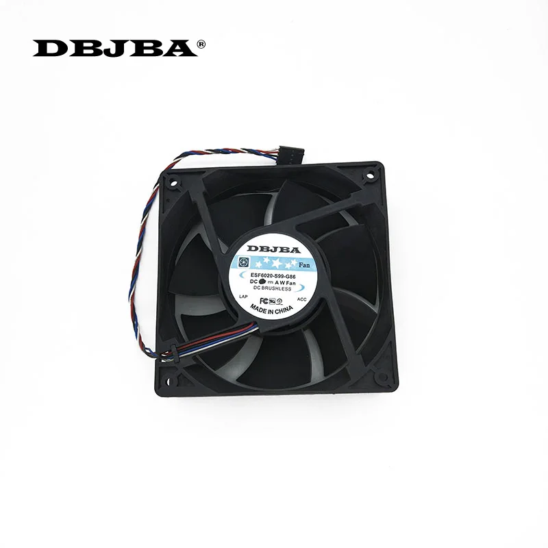 Per Dell Y4574 Nn495 D8794 Yk550 Optiplex 210L 320 360 330 520 620 740 745 755 760 Fan Caso Pv123812Dspf Afc1212De 120*120*38 Mm